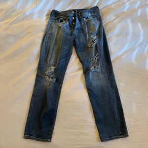 American eagle tomgirl jeans